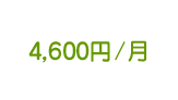 4,600円/月